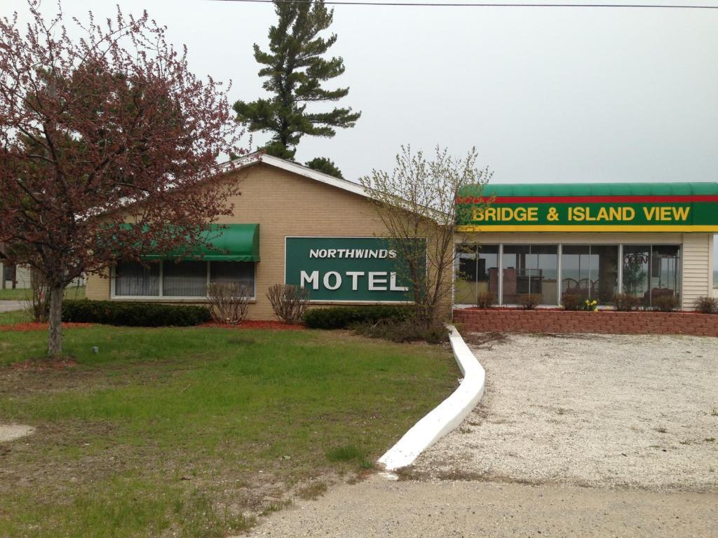 North Winds Motel Mackinaw City Bagian luar foto